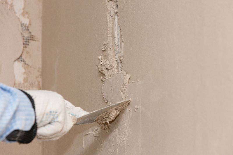 Stucco Repair on a Wall